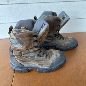 Red Wing Irish Setter Big Game Tracker 800 Gram GoreTex Camo Boots Size 11 1/2D